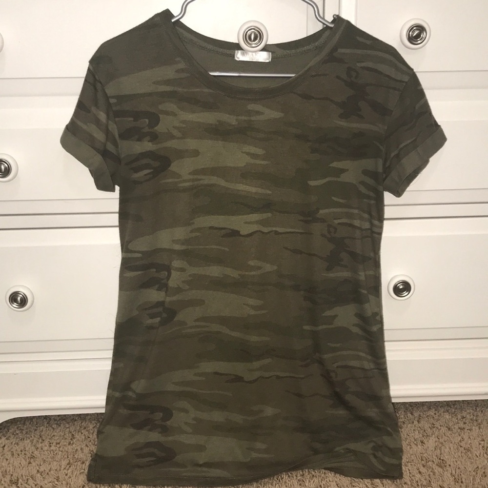 camouflage t-shirt